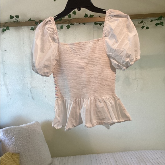 Alice Blue Ruffle Top - Picture 3 of 3